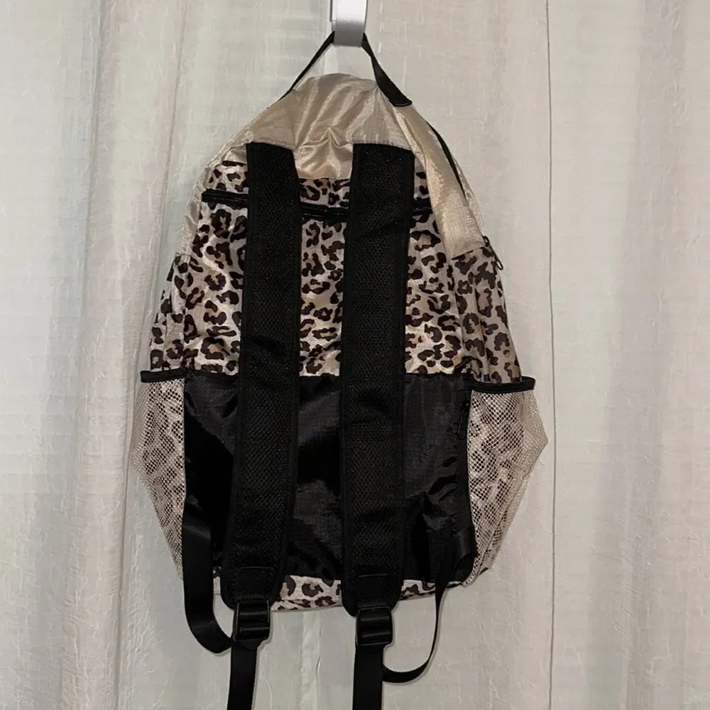 APL Lightweight Cream Brown Black Packable Backpack
